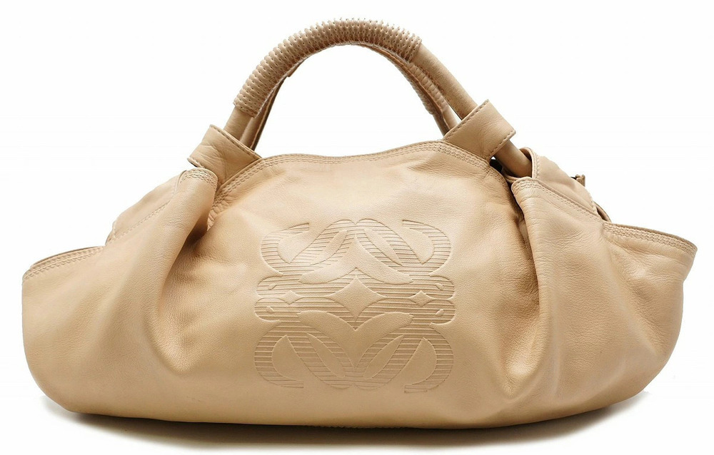 Loewe Nappa Aire Handbag Lambskin Beige Cream